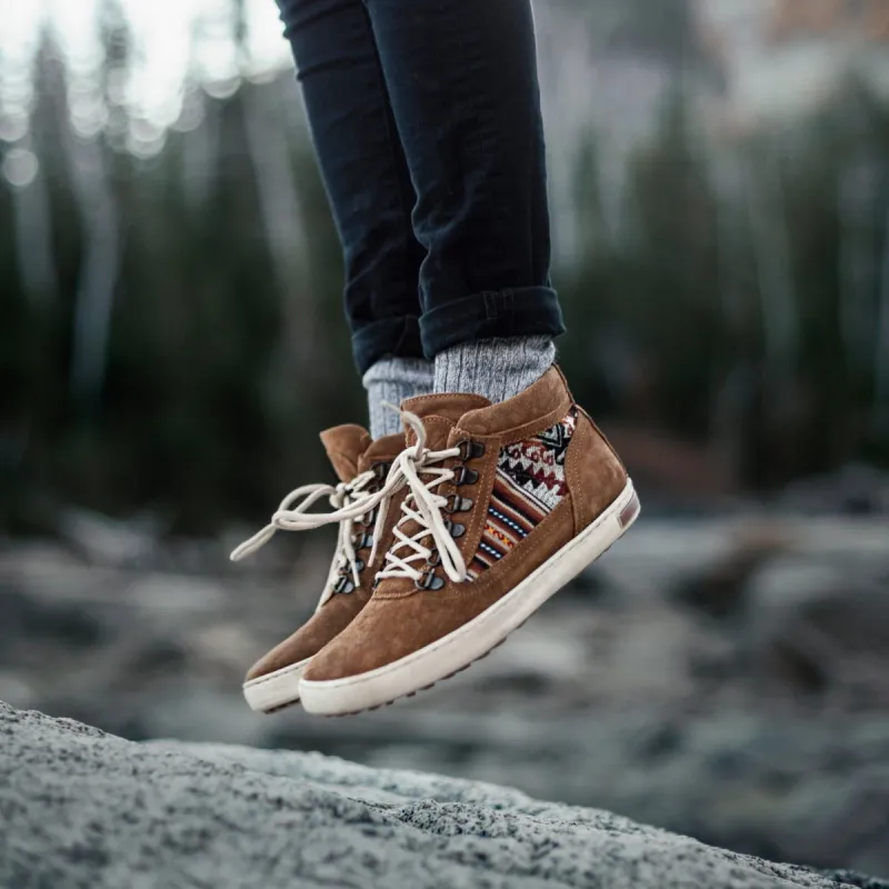 Tan Suede Camping Boot sold by inkkas