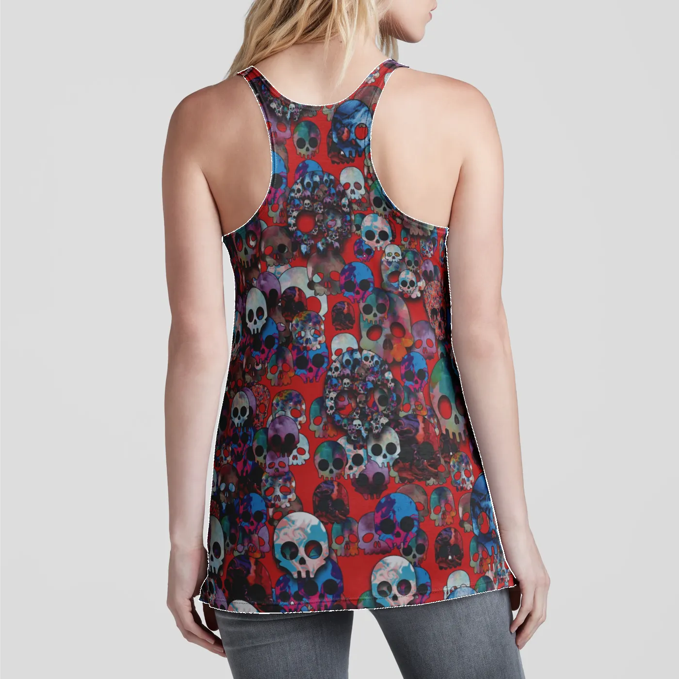 Run or Die™ Racerback Tank Top sold by INKnBURN product image thumbnail 3