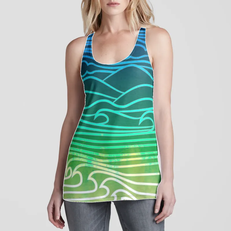 Flow Racerback Tank Top sold by INKnBURN