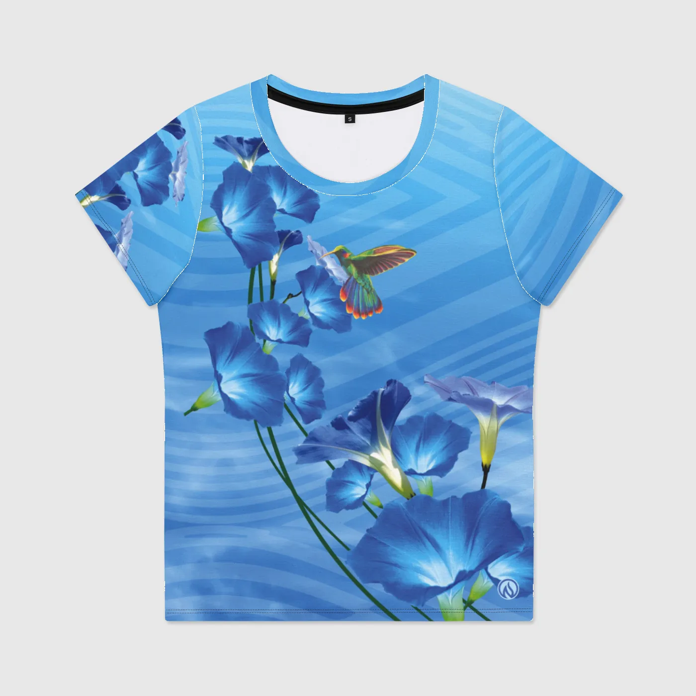Hummingbird Womens Scoop Neck T-Shirt sold by INKnBURN