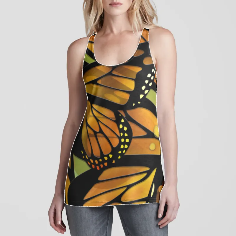 Monarch Racerback Tank Top sold by INKnBURN