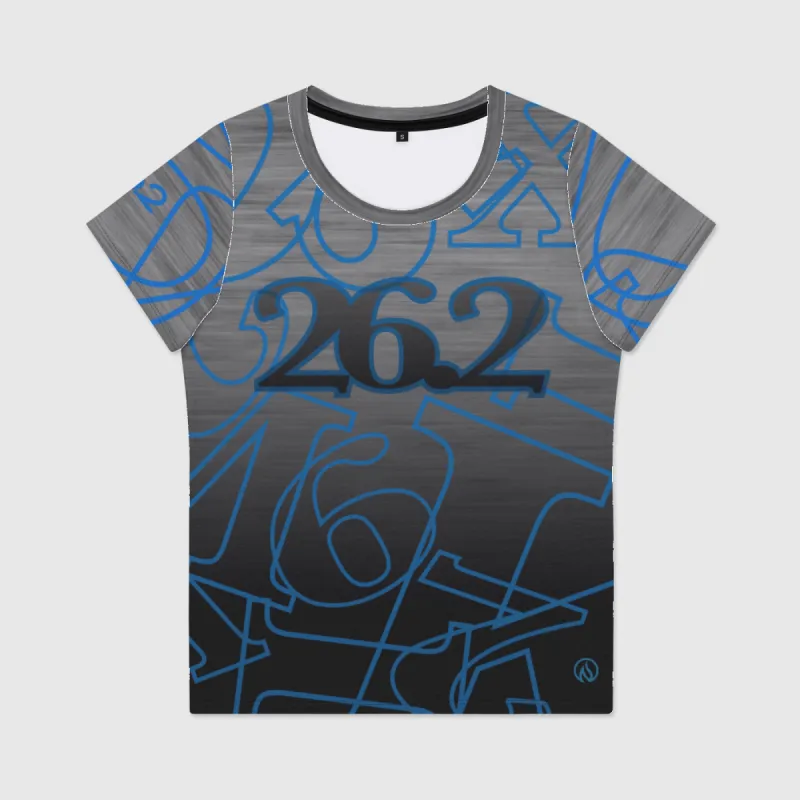 26.2 Womens Scoop Neck T-Shirt sold by INKnBURN