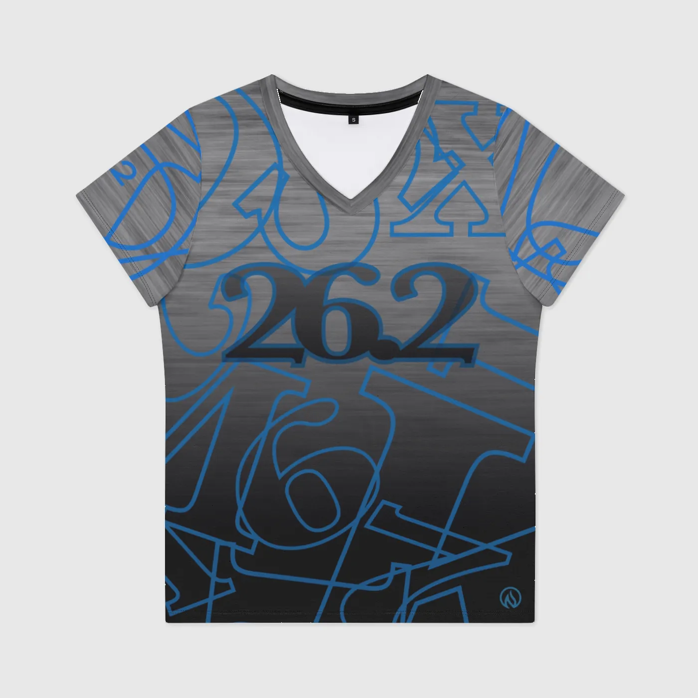 26.2 Womens V-Neck T-Shirt sold by INKnBURN