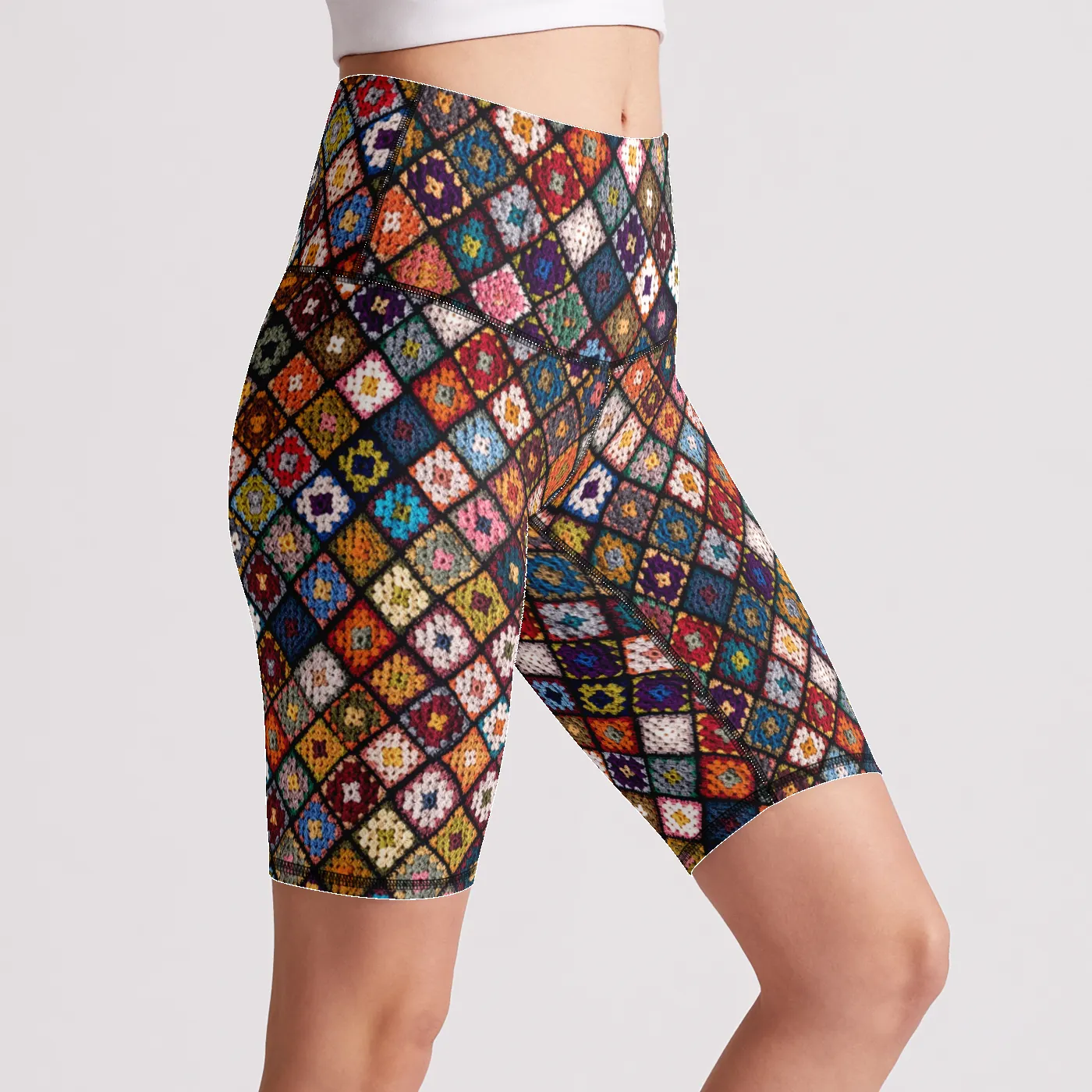Boho Diamond 10" Shorts sold by INKnBURN product image thumbnail 3