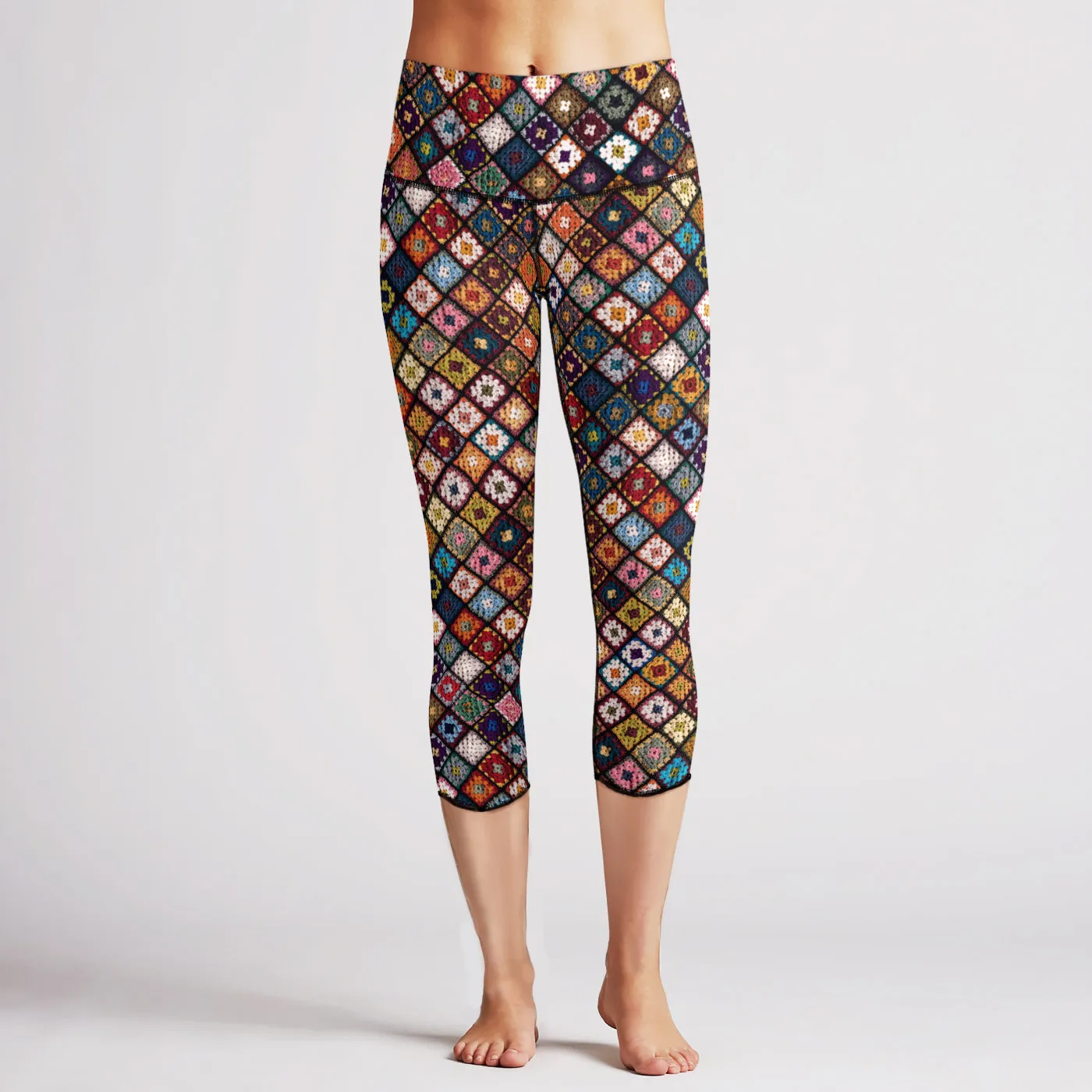 Boho Diamond Capris sold by INKnBURN
