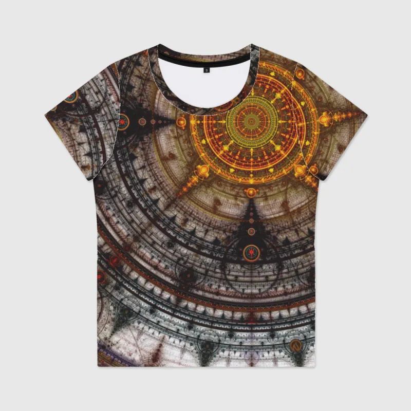 Wanderlust Womens Scoop Neck T-Shirt sold by INKnBURN