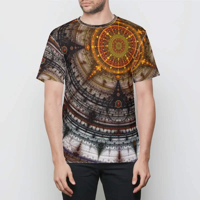 Wanderlust Mens Crewneck T-Shirt made by INKnBURN