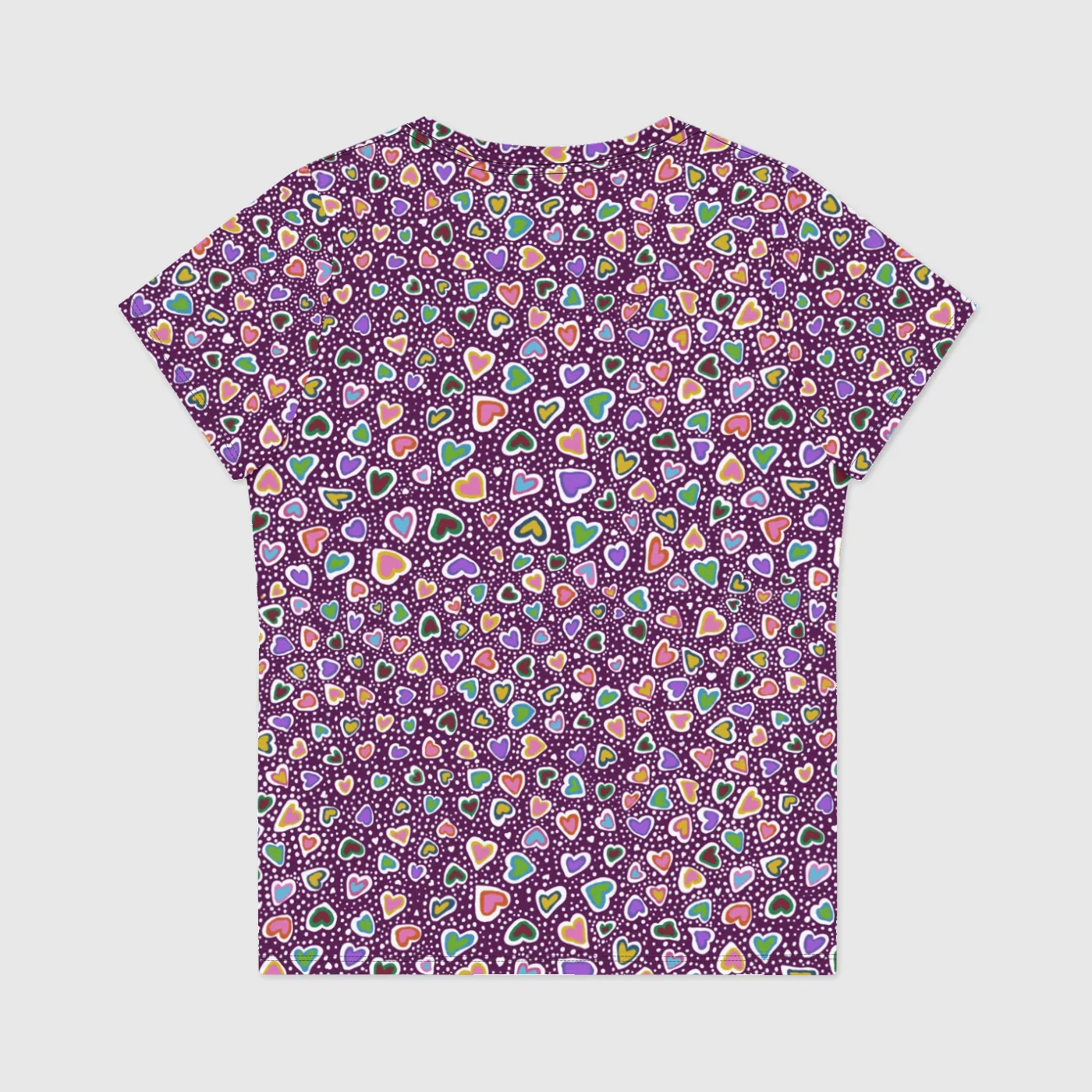 All Heart Womens T-Shirt sold by INKnBURN product image thumbnail 3