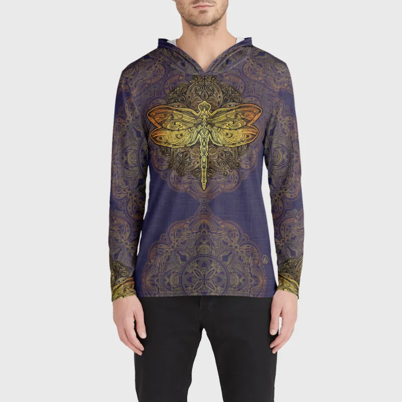 Dragonfly Mandala Tshirt Hoodie sold by INKnBURN