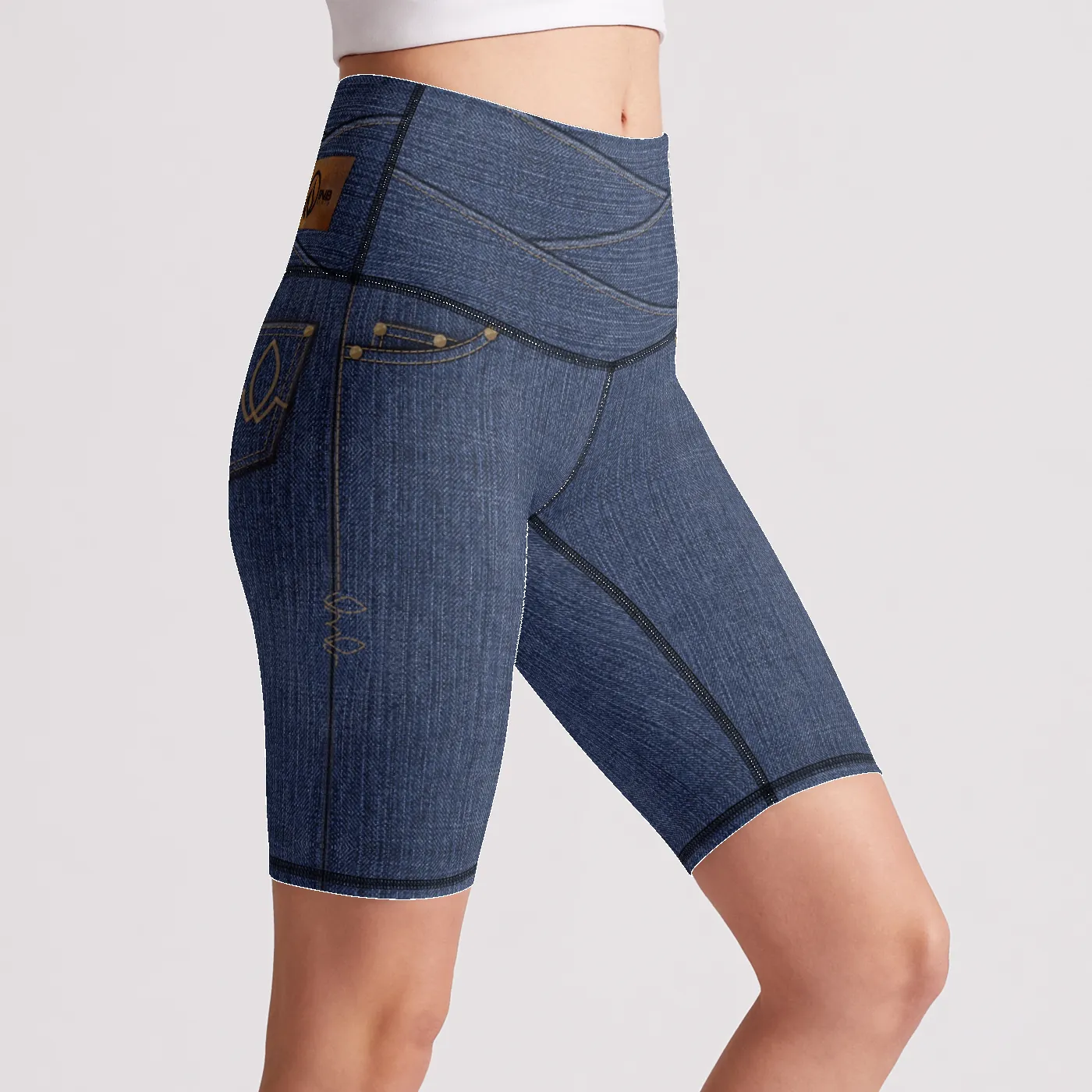 True Blue Denim 10" Shorts sold by INKnBURN