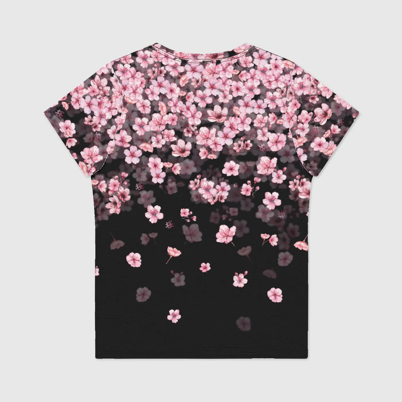 Sakura Womens Scoop Neck T-Shirt sold by INKnBURN product image thumbnail 3