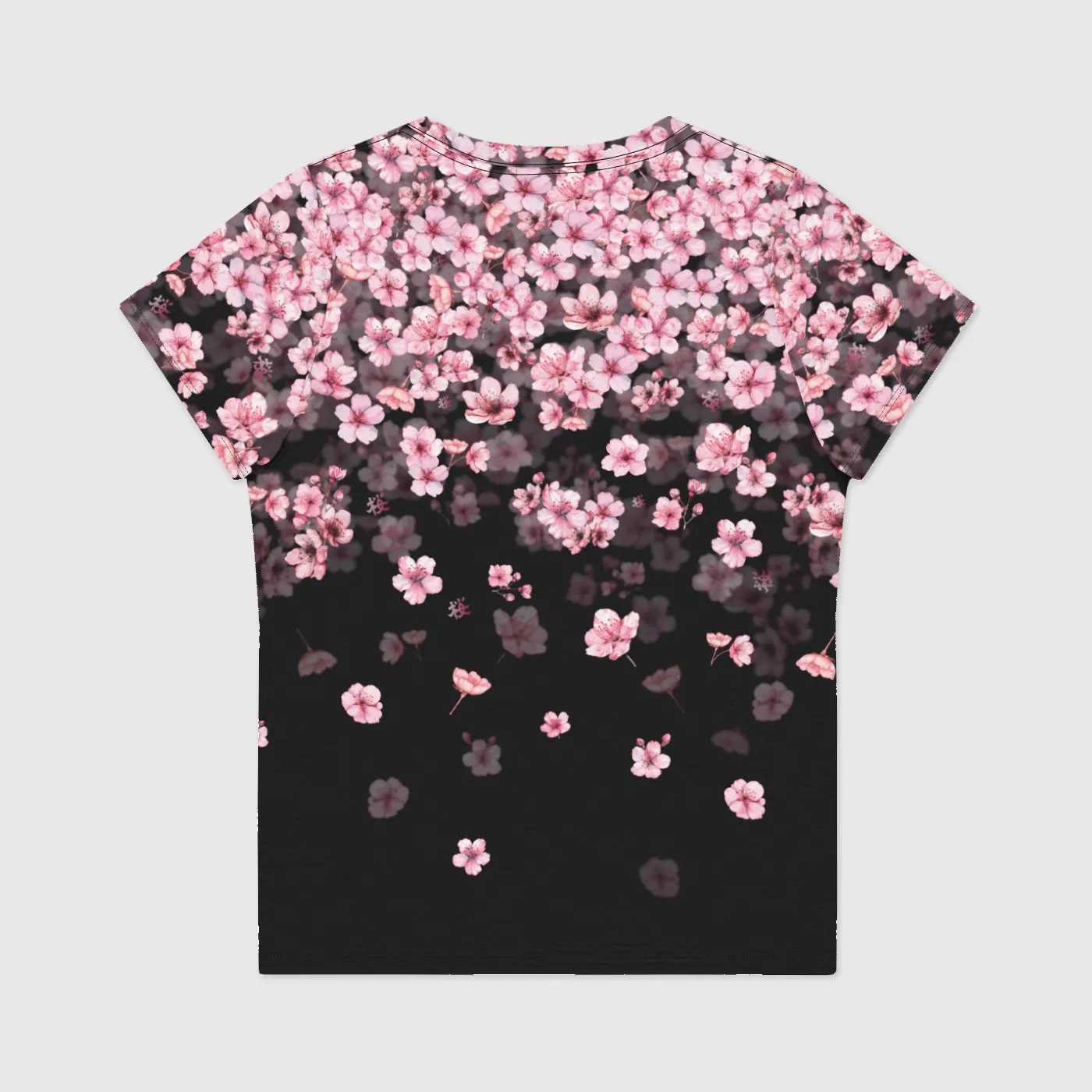 Sakura Womens V-Neck T-Shirt sold by INKnBURN product image thumbnail 3