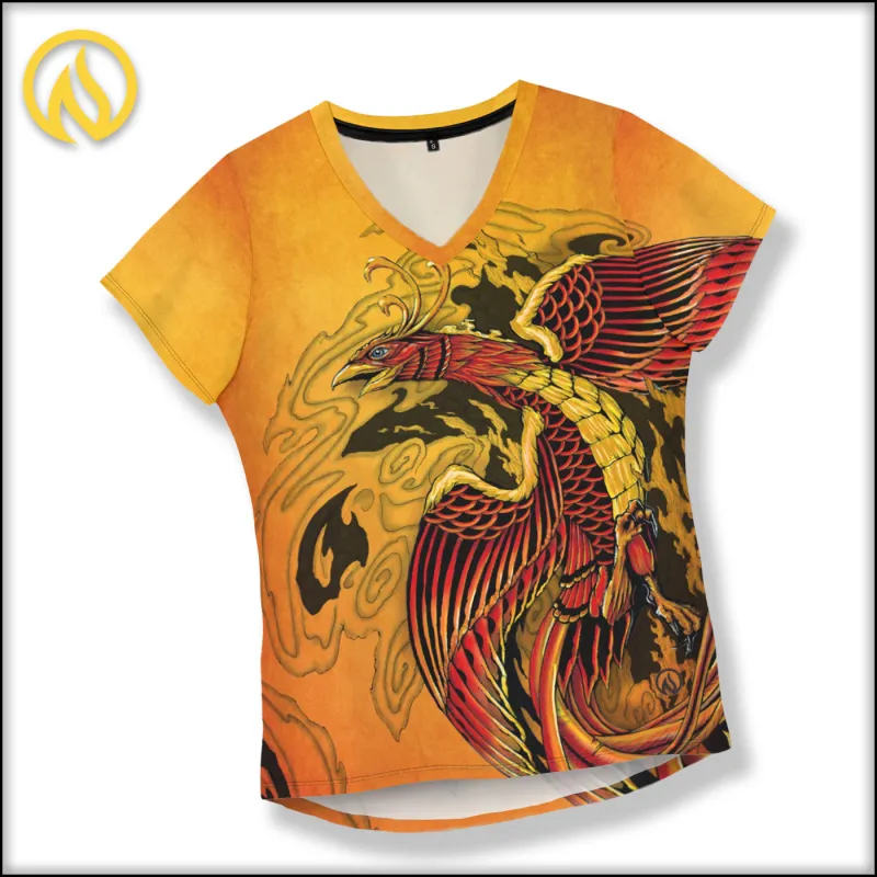 Phoenix Womens Tech Shirt sold by INKnBURN