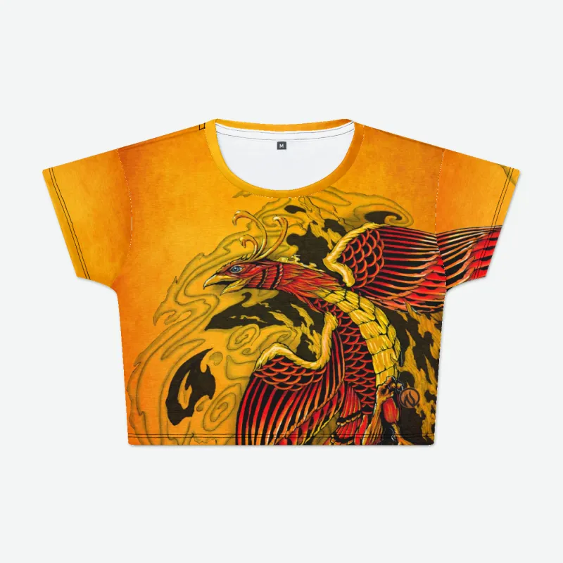 Phoenix Crop Tee sold by INKnBURN
