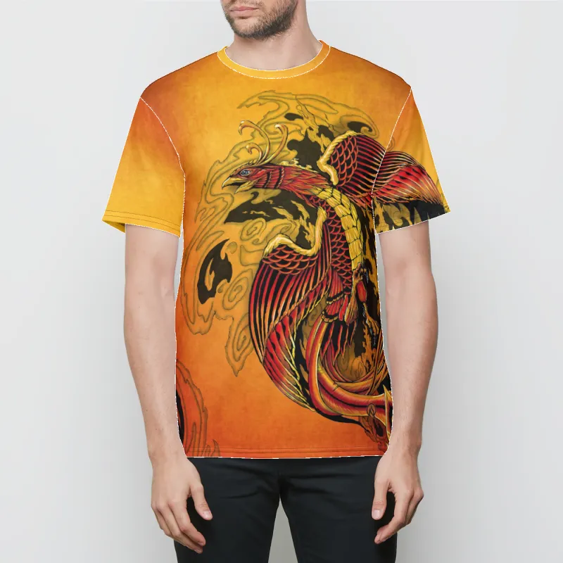 Phoenix Mens Crewneck T-Shirt sold by INKnBURN