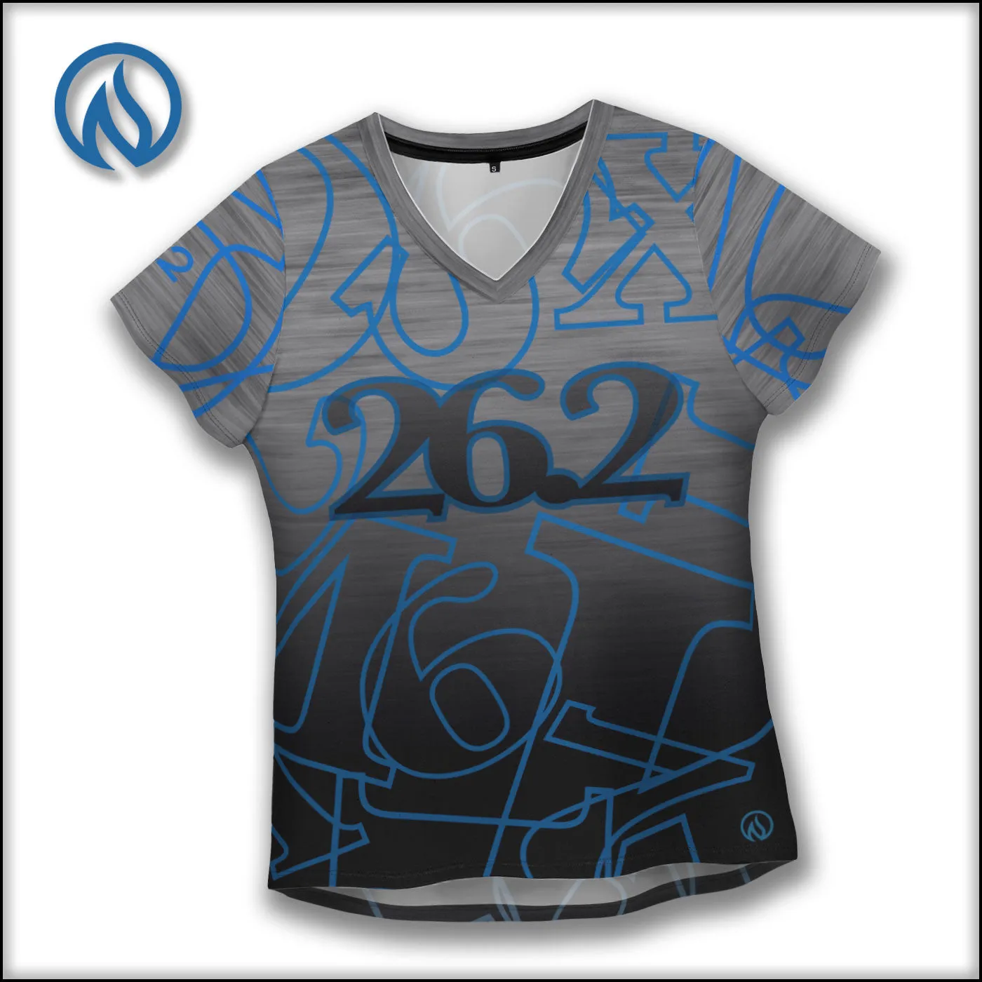 26.2 Womens Tech Shirt sold by INKnBURN