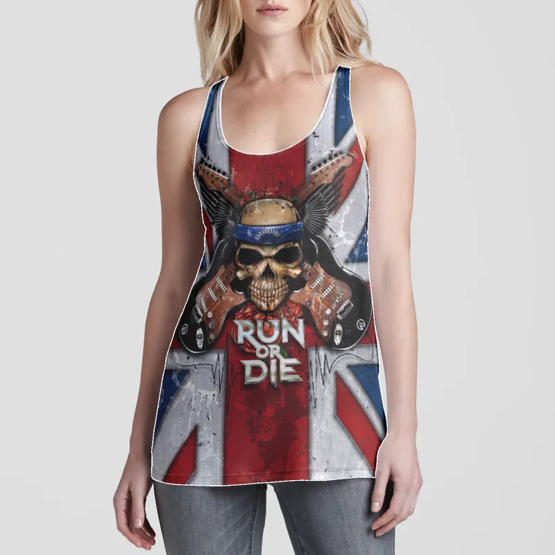 RocknRoll ROD Racerback Tank Top sold by INKnBURN