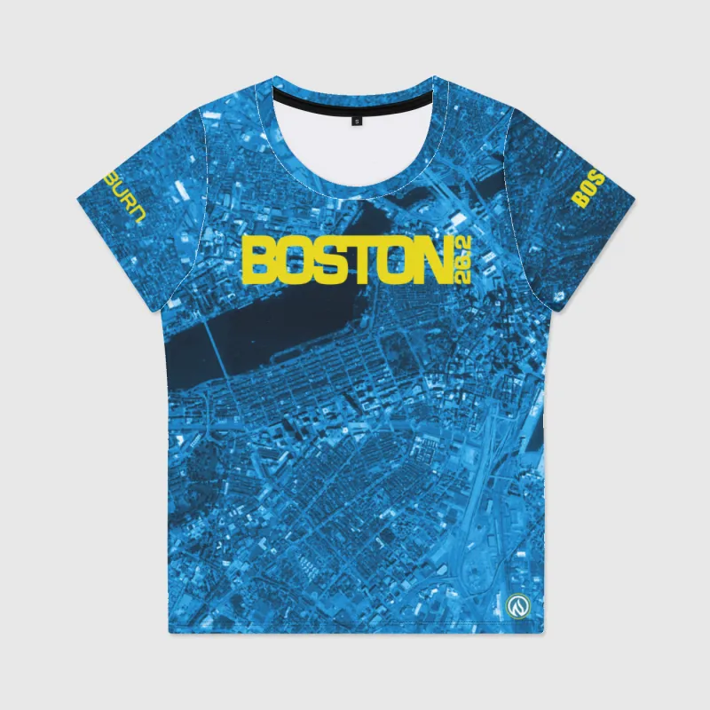 Boston Womens Scoop Neck T-Shirt sold by INKnBURN