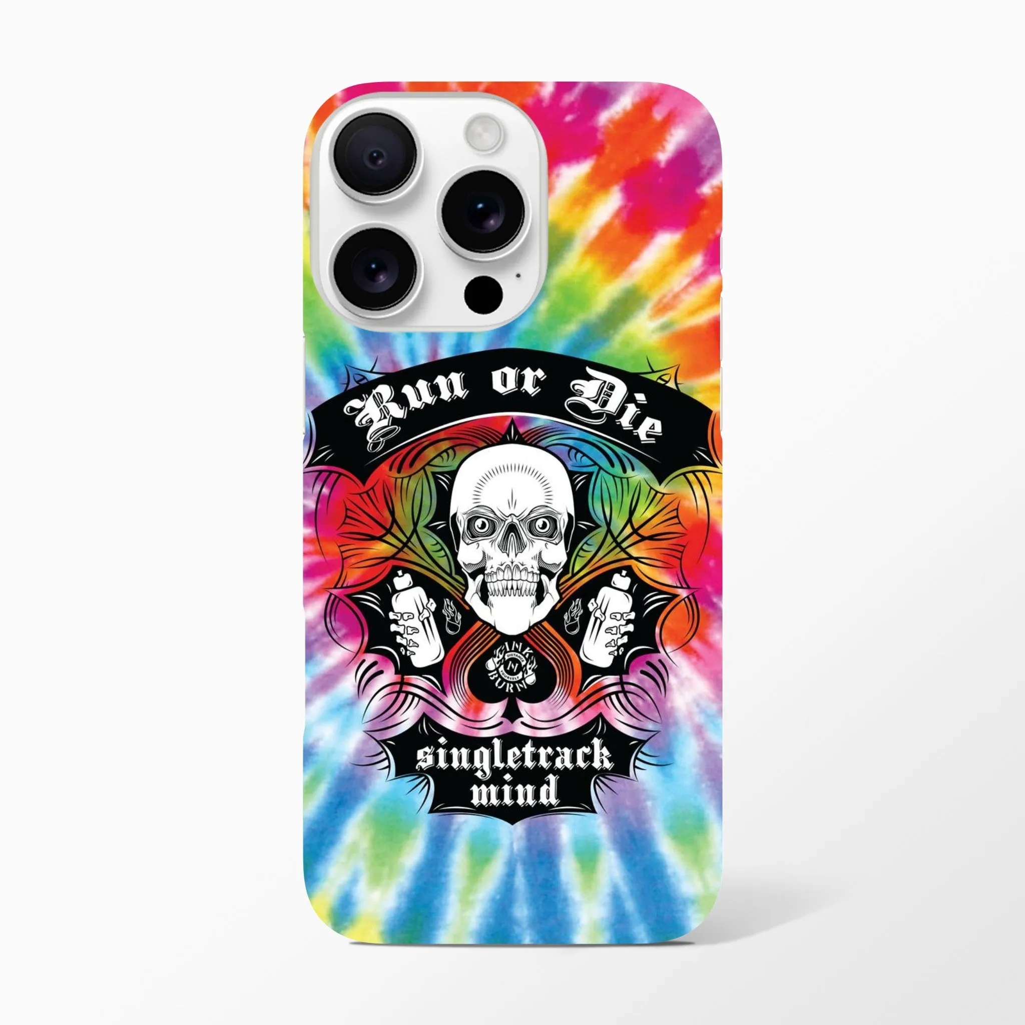 Run or Tie Dye iPhone Case sold by INKnBURN