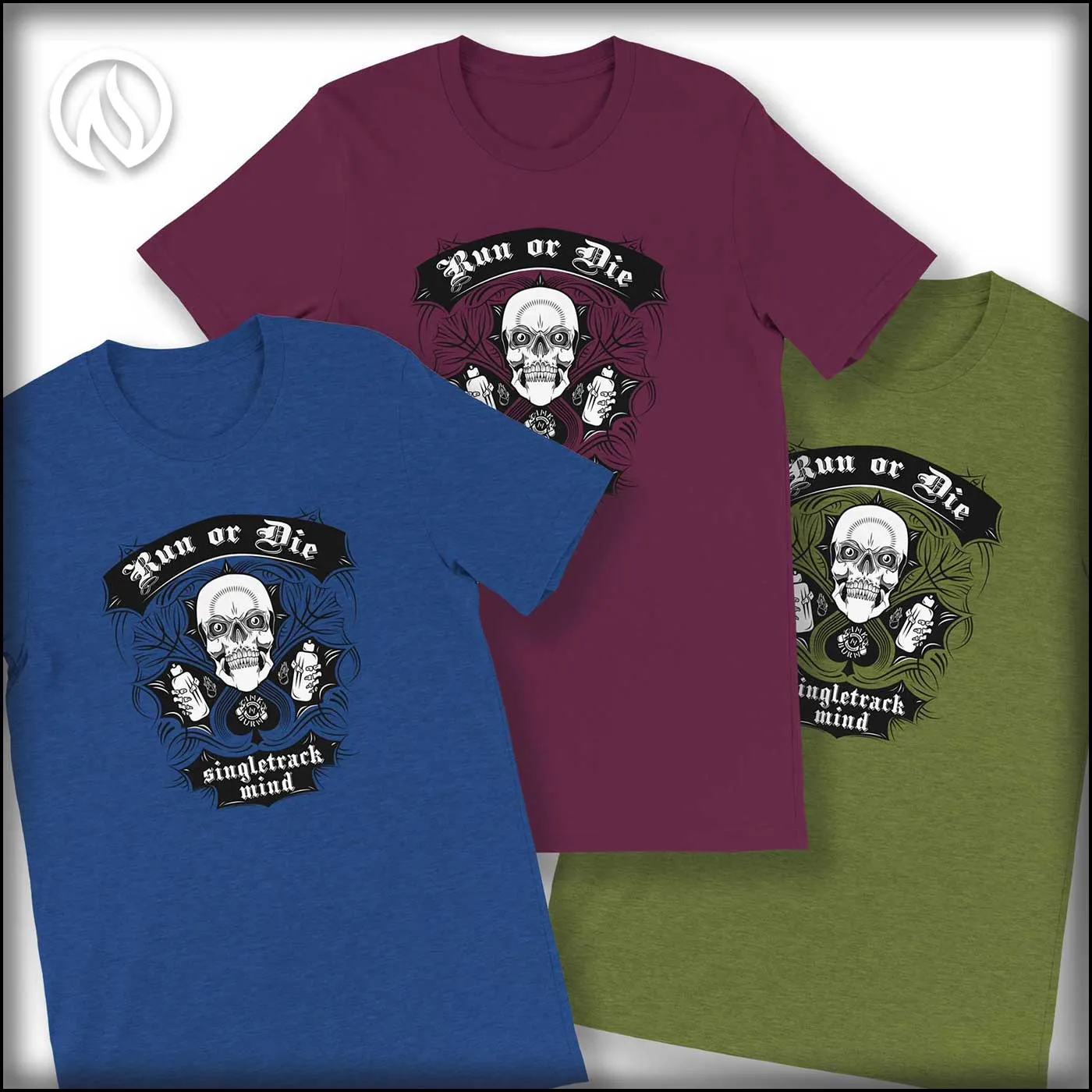 Run or Die™ Cotton Unisex T-Shirt (3 Colors) sold by INKnBURN