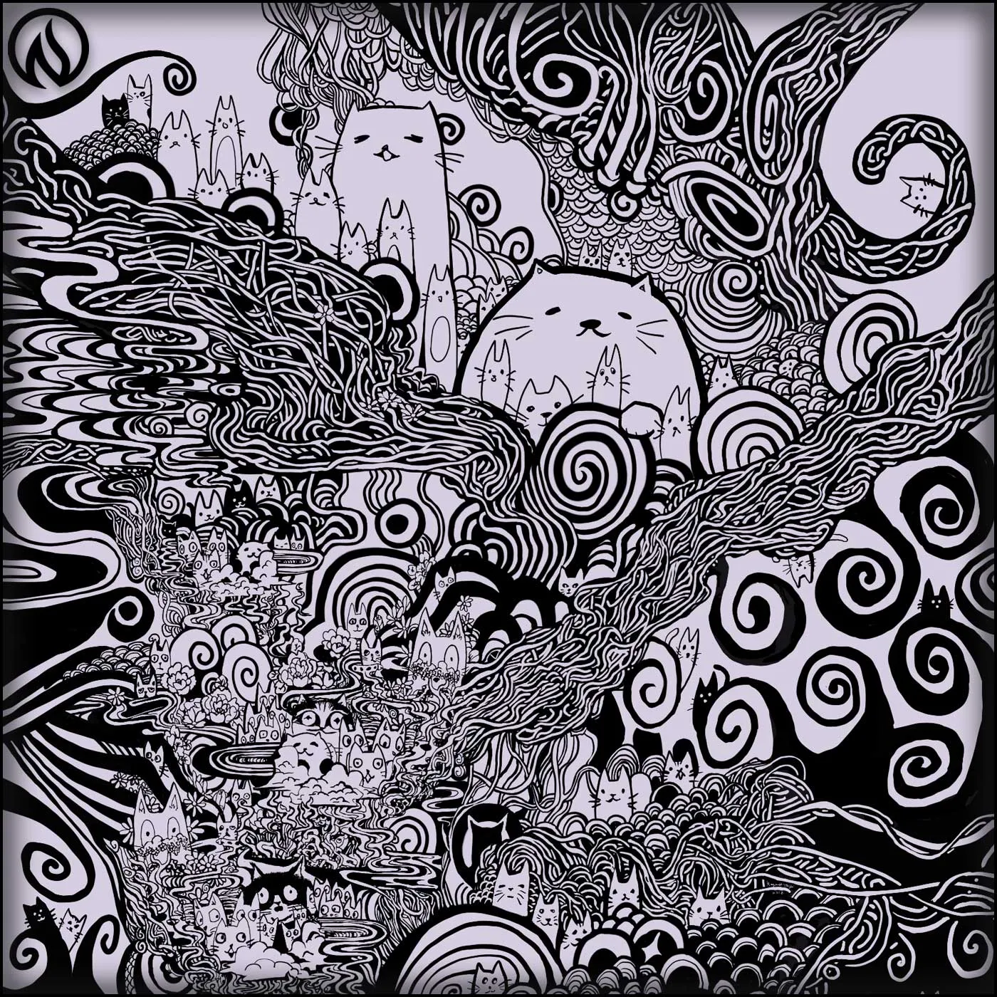 Catastrophe Scoop Neck T-Shirt sold by INKnBURN product image thumbnail 2