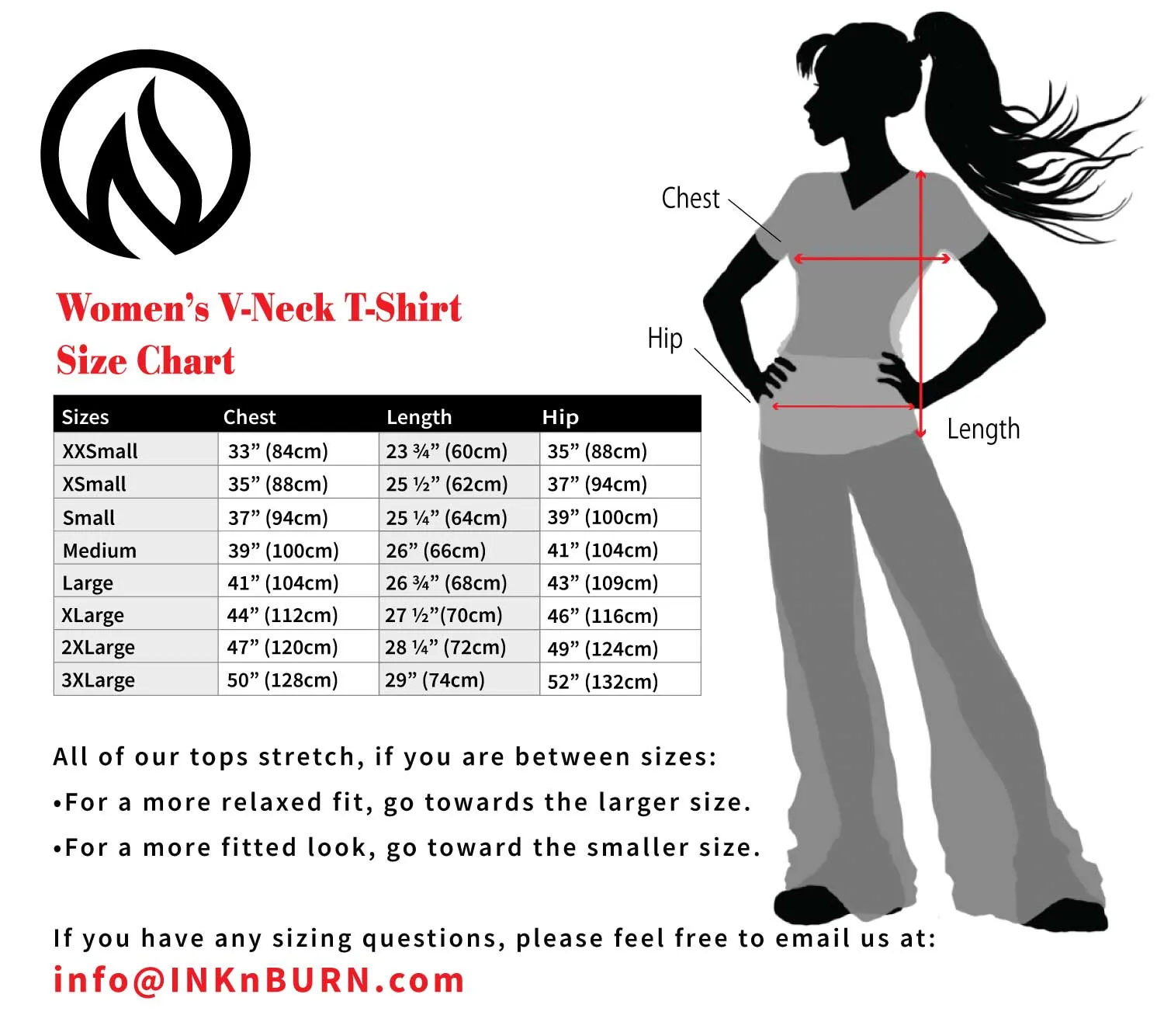 Tempest Womens V-Neck T-Shirt sold by INKnBURN product image thumbnail 4