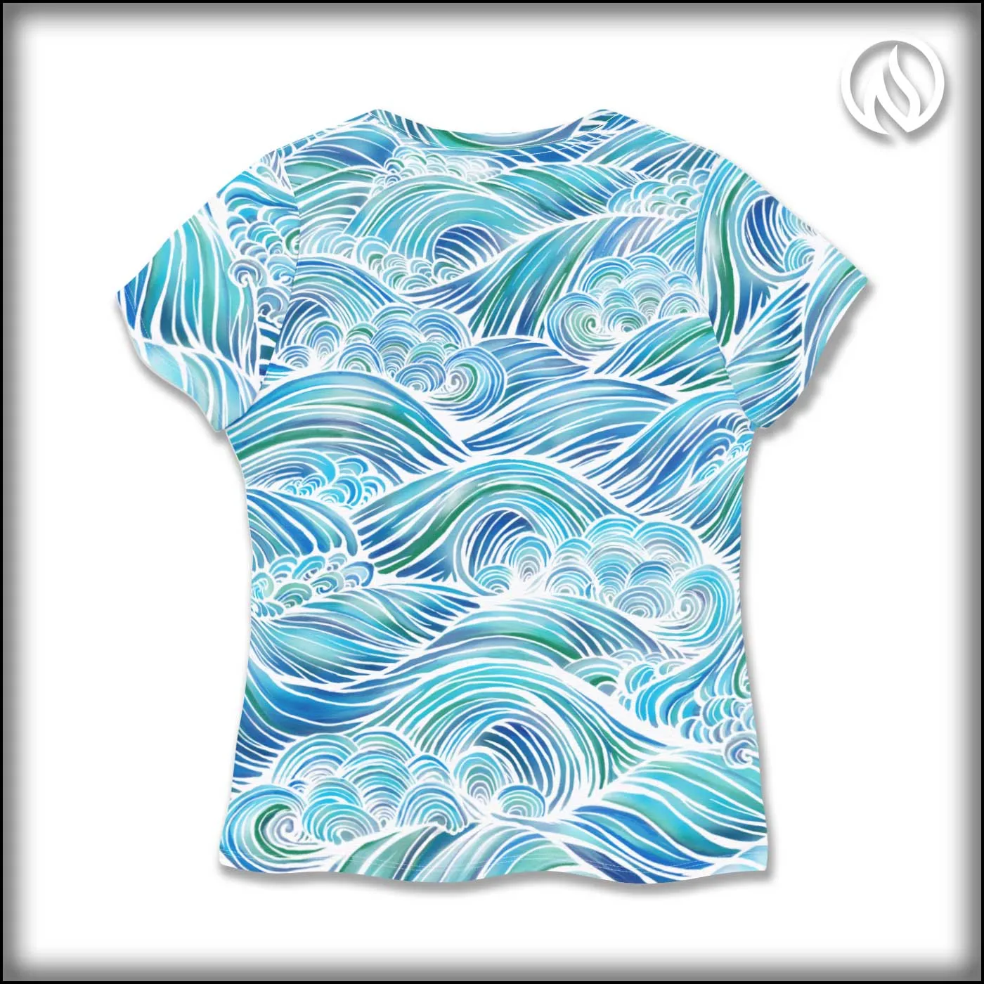 Tempest Womens V-Neck T-Shirt sold by INKnBURN product image thumbnail 3
