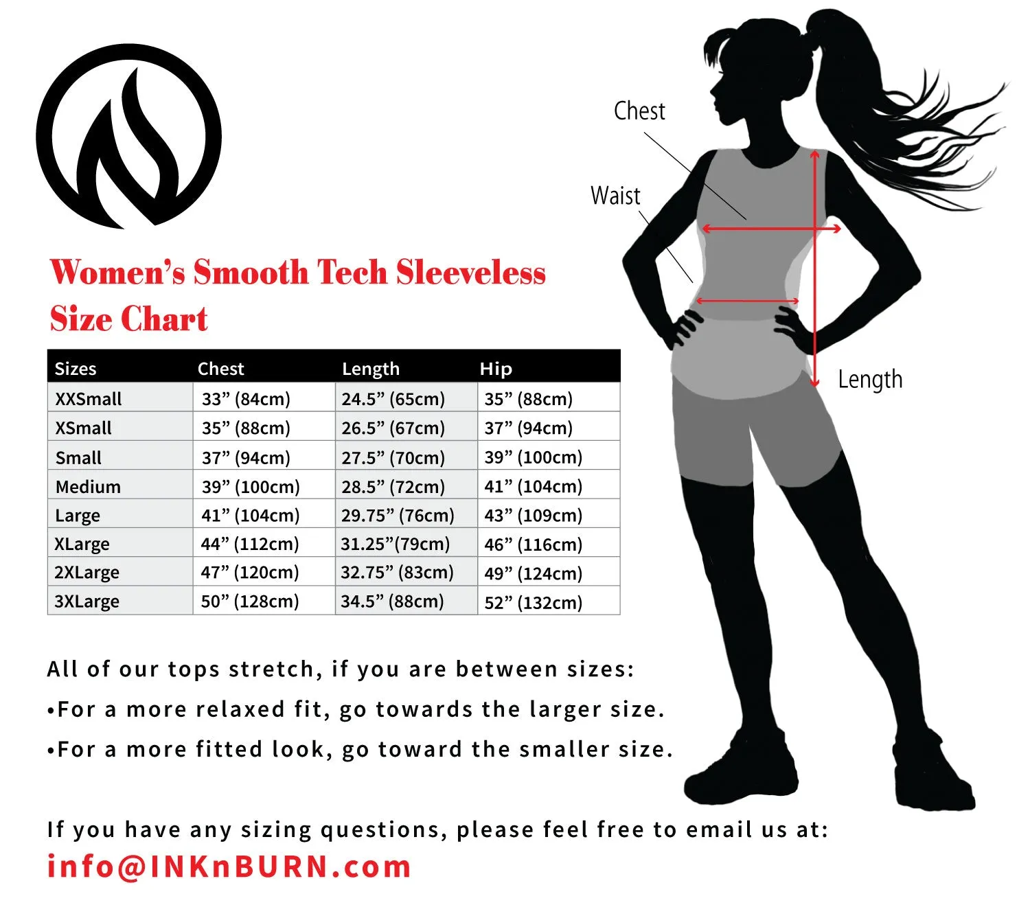 Tempest Womens Smooth Tech Sleeveless sold by INKnBURN product image thumbnail 4