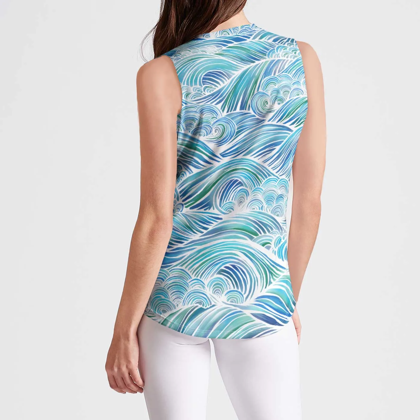 Tempest Womens Smooth Tech Sleeveless sold by INKnBURN product image thumbnail 3