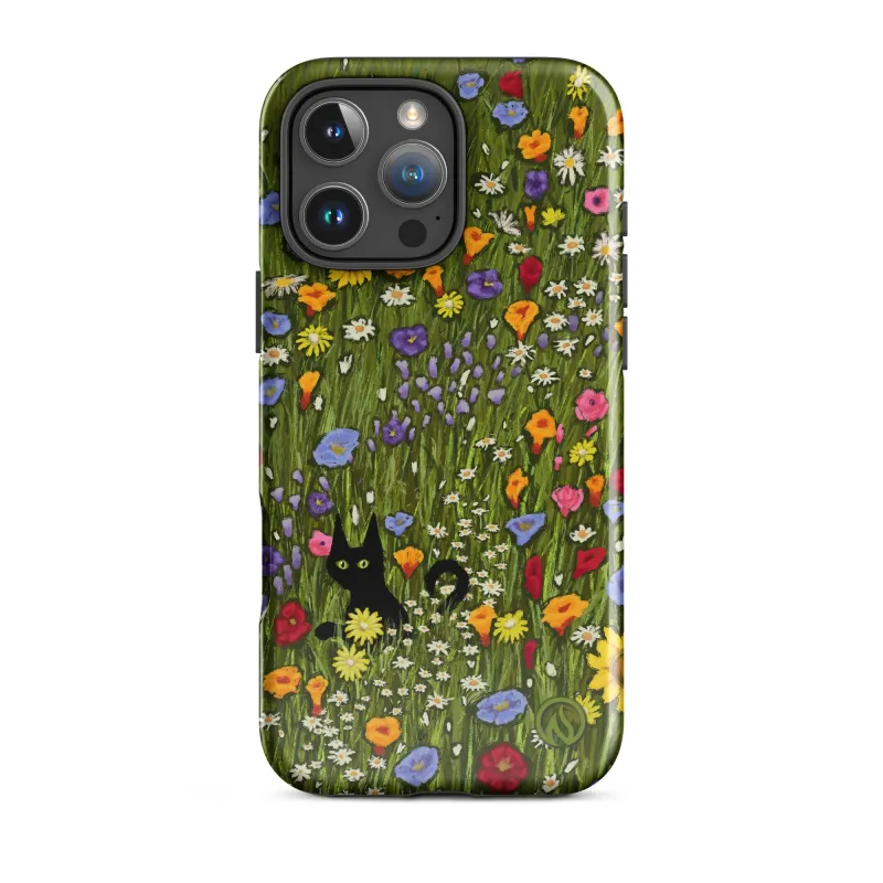 Flower Cat Tough Case for iPhone® sold by INKnBURN