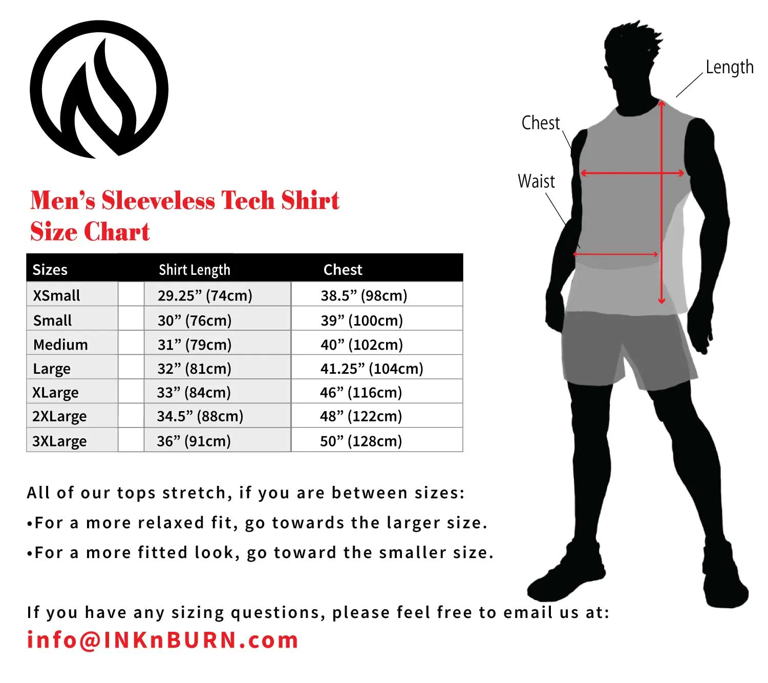 Phoenix Mens Smooth Tech Sleeveless sold by INKnBURN product image thumbnail 4