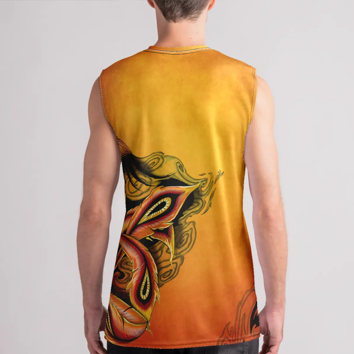 Phoenix Mens Smooth Tech Sleeveless sold by INKnBURN product image thumbnail 3