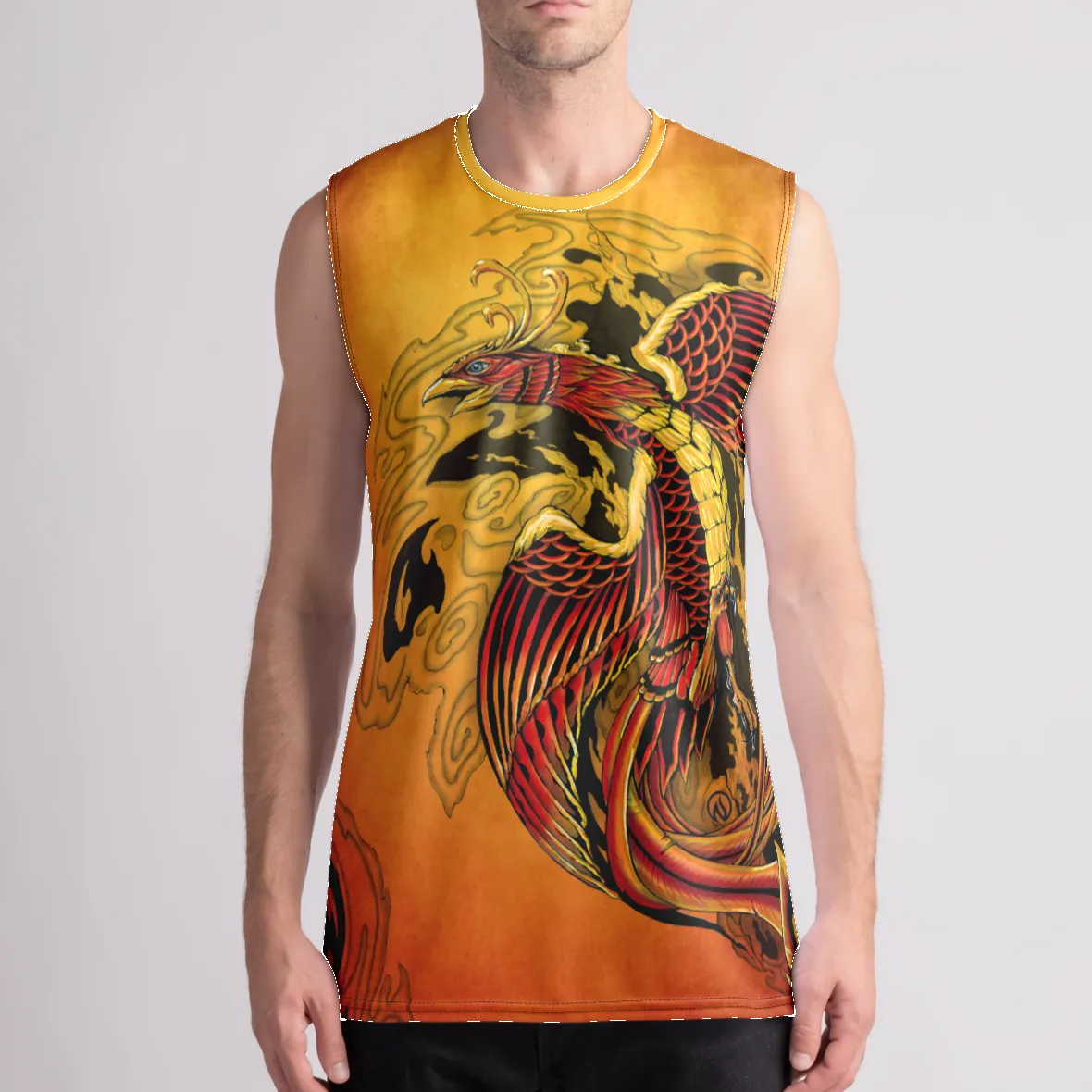 Phoenix Mens Smooth Tech Sleeveless sold by INKnBURN