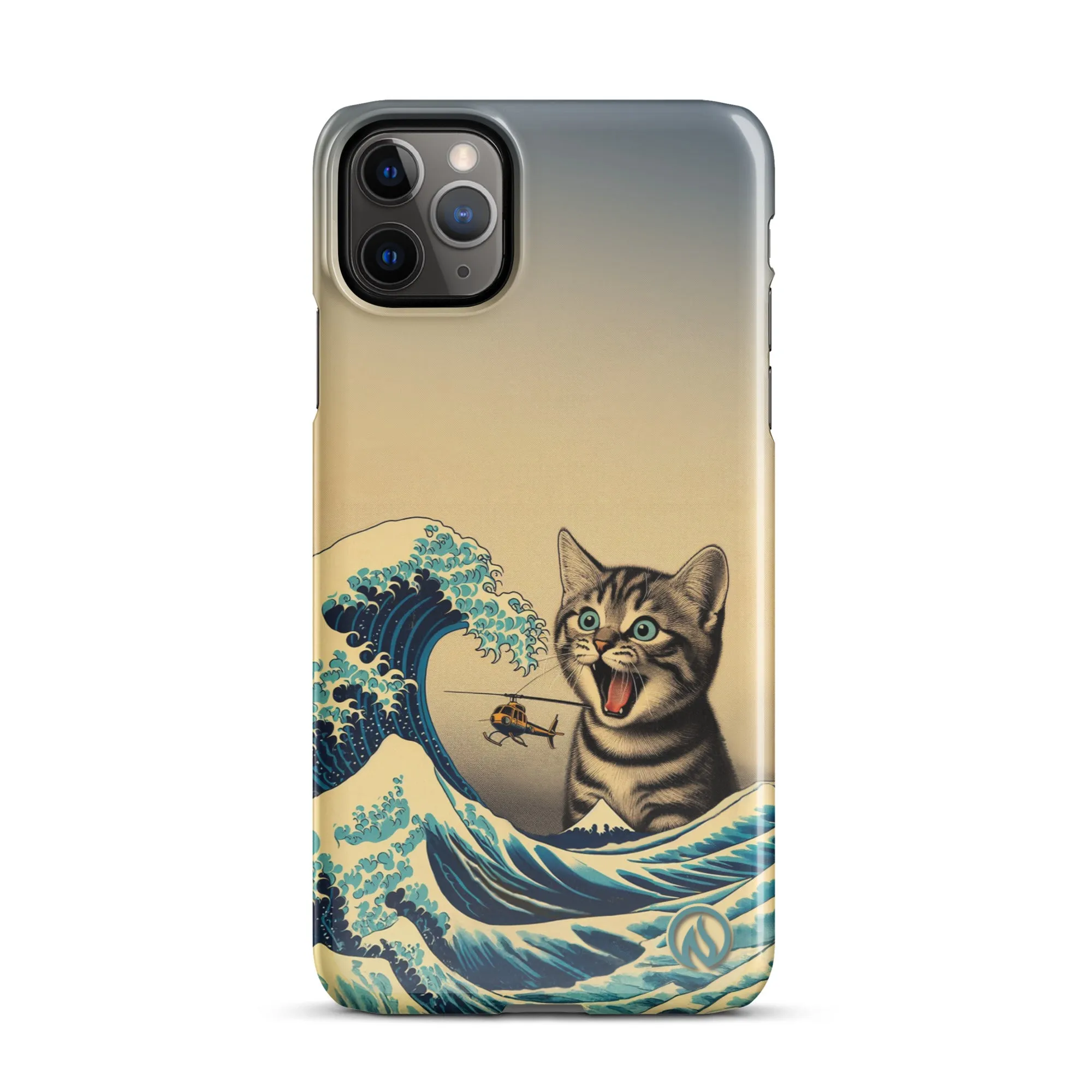 Catzilla Phone Case for iPhone - Fun Cat Design sold by INKnBURN product image thumbnail 5