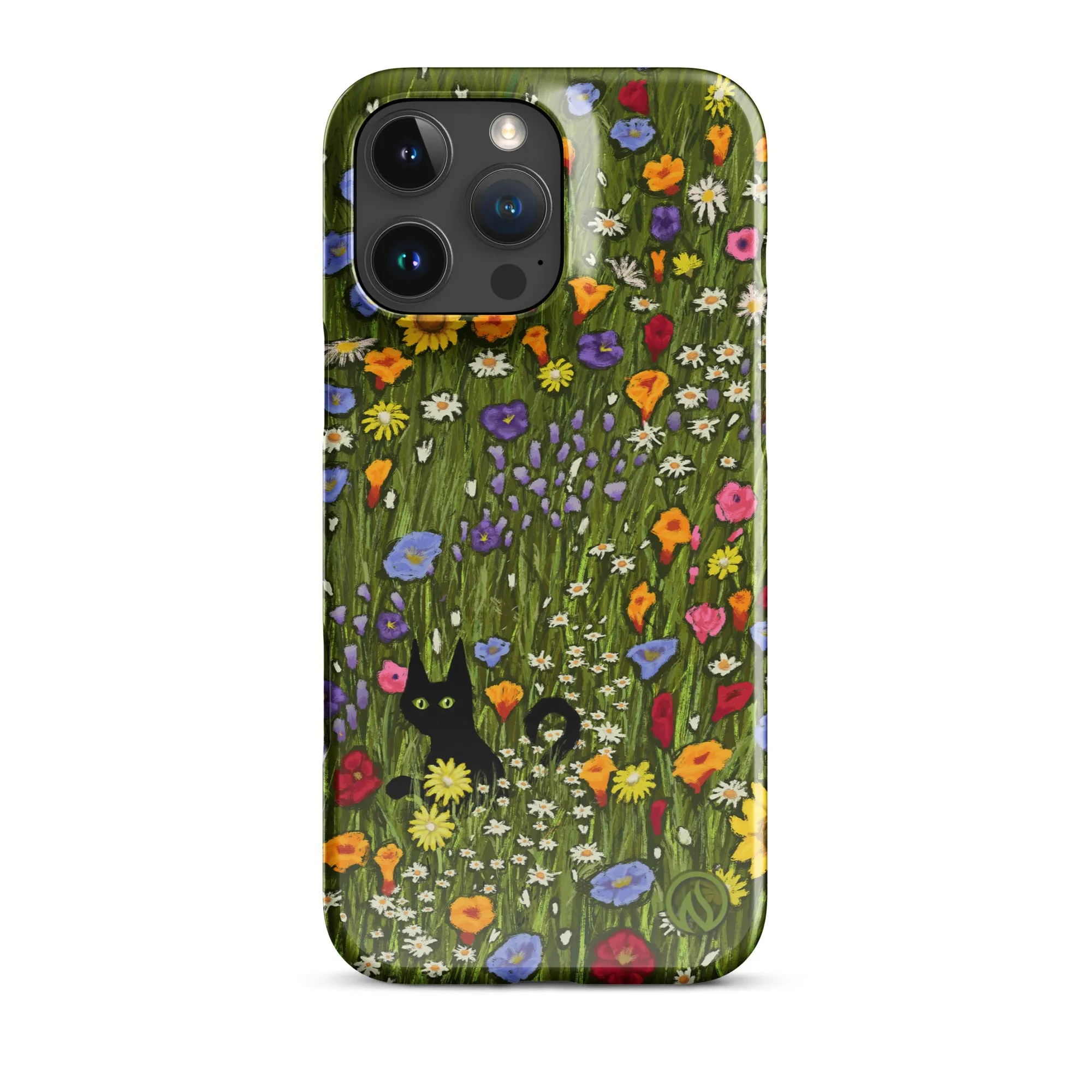 Flower Cat iPhone® Case sold by INKnBURN product image thumbnail 3