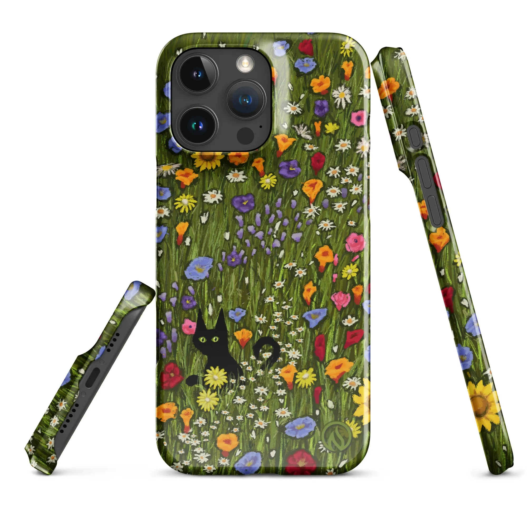 Flower Cat iPhone® Case sold by INKnBURN product image thumbnail 2