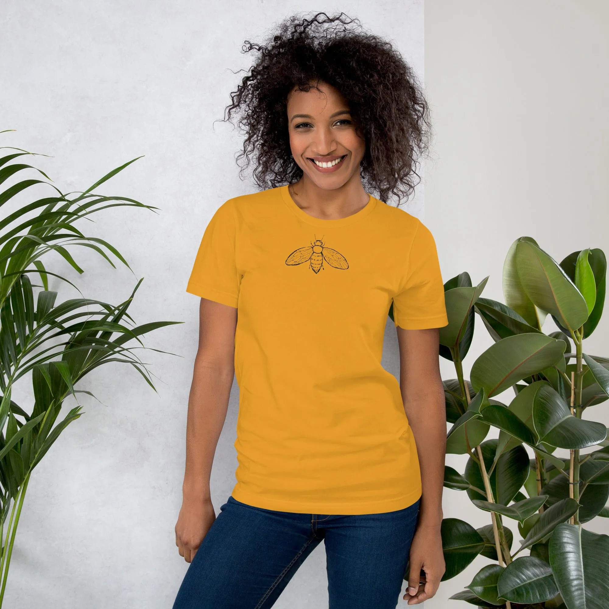 Just Bee Unisex Cotton T-Shirt sold by INKnBURN