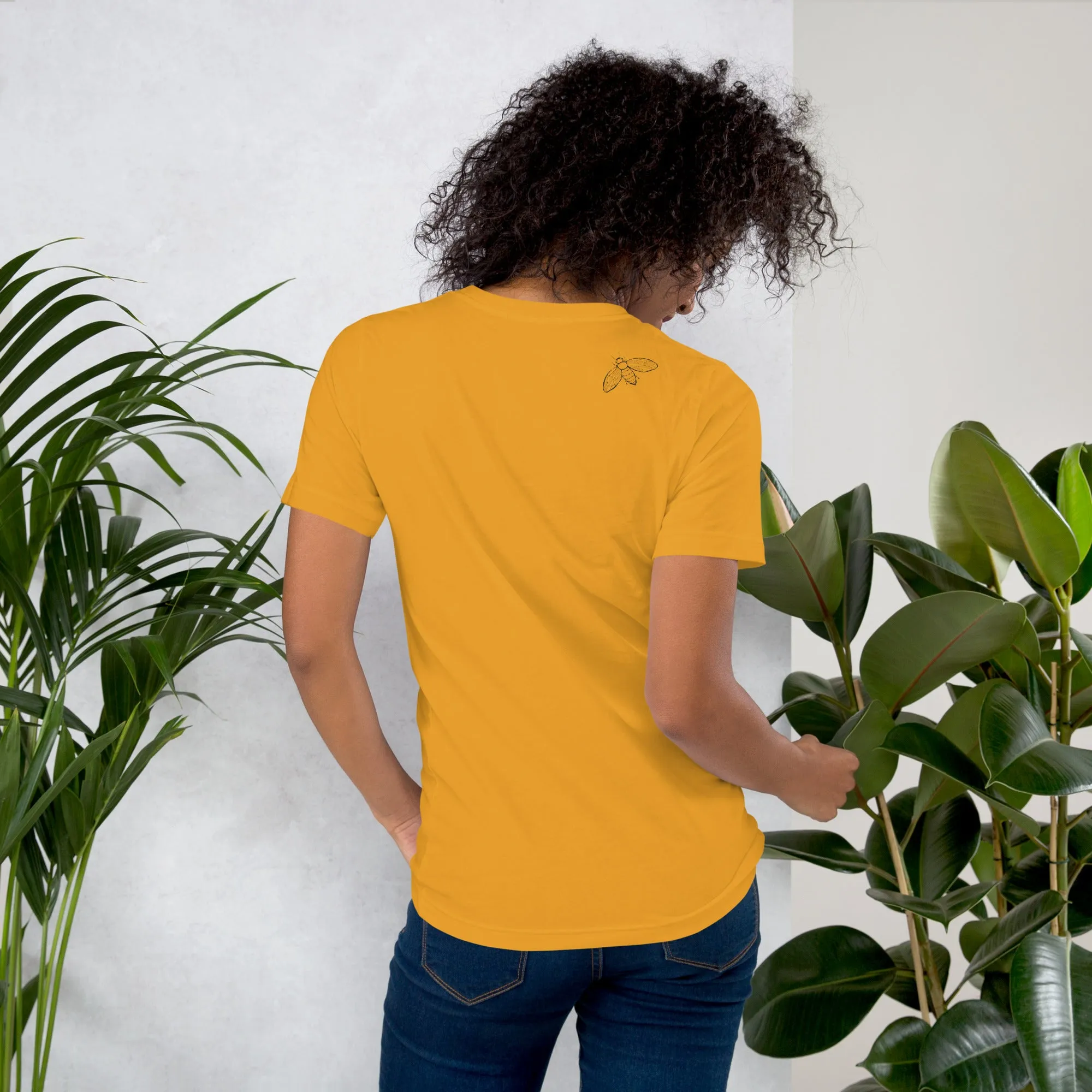 Just Bee Unisex Cotton T-Shirt sold by INKnBURN product image thumbnail 4