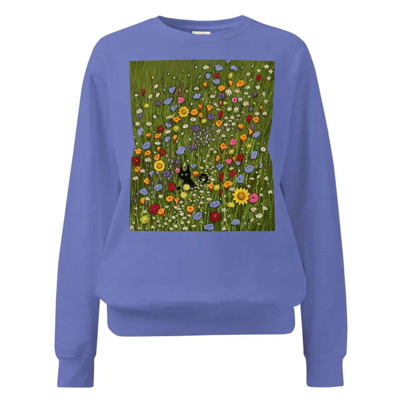 Unisex garment-dyed sweatshirt sold by INKnBURN