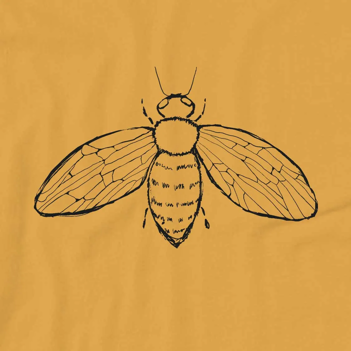 Just Bee Unisex Cotton T-Shirt sold by INKnBURN product image thumbnail 2