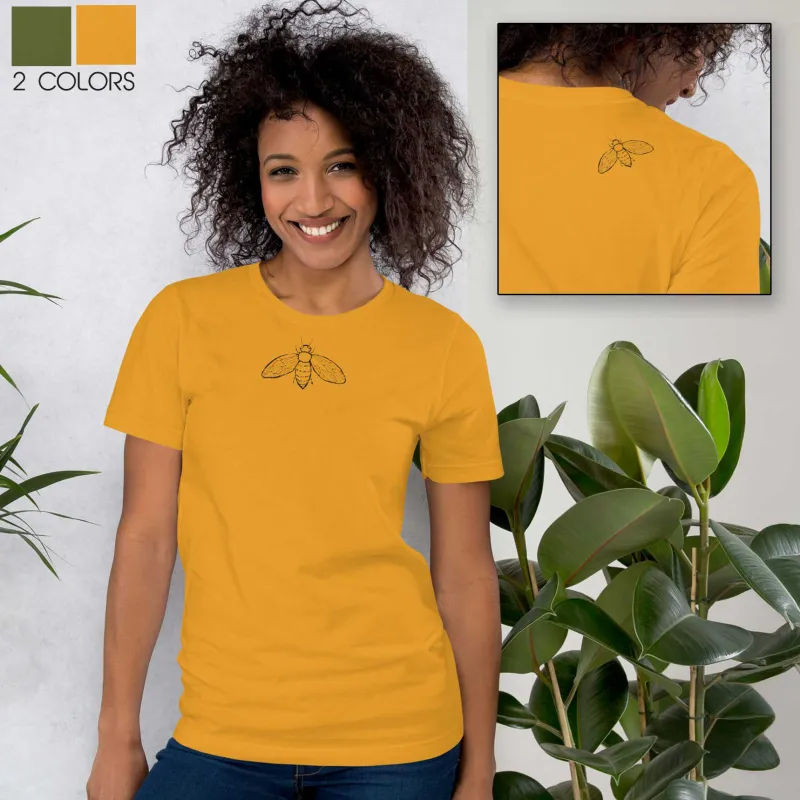 Just Bee Unisex Cotton T-Shirt sold by INKnBURN
