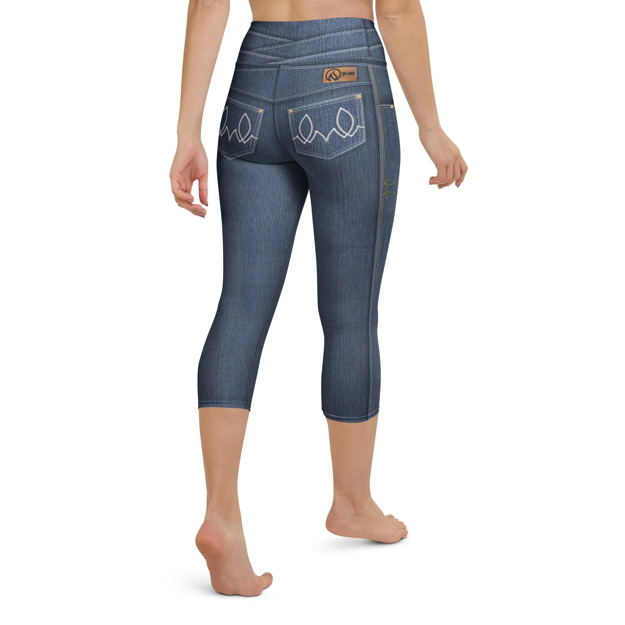 True Blue Denim Capris sold by INKnBURN product image thumbnail 4