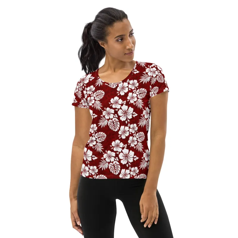 Aloha Scoop Neck Tech Shirt sold by INKnBURN