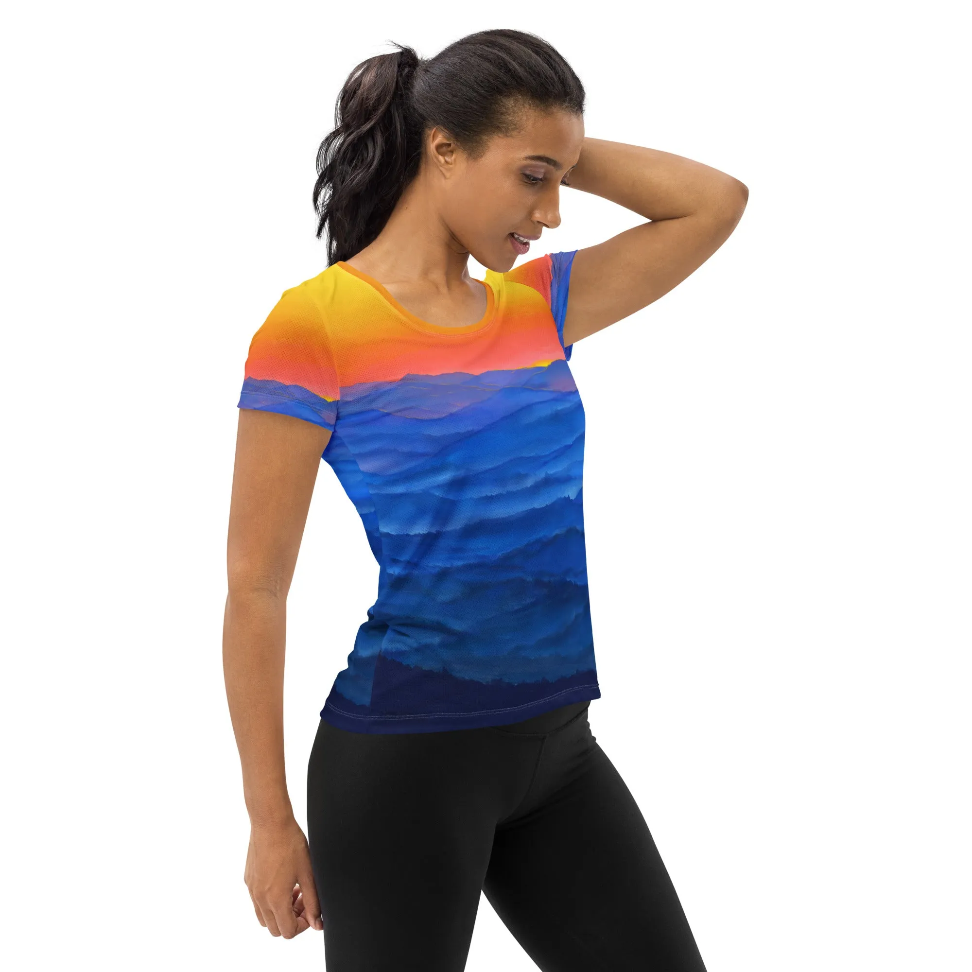 Dawn Scoop Neck Tech sold by INKnBURN product image thumbnail 5