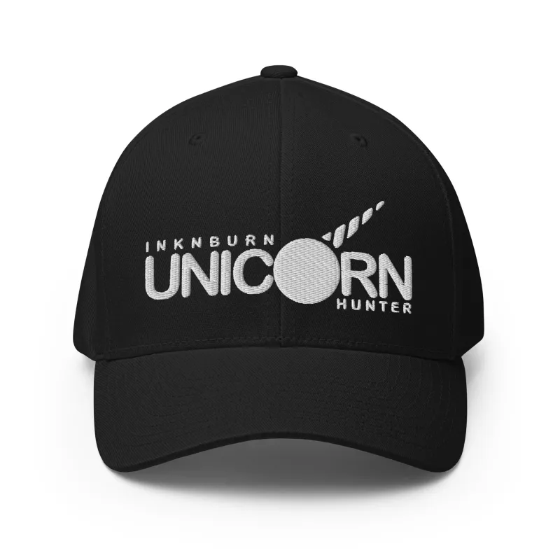 Unicorn Hunter Flexfit Hat sold by INKnBURN