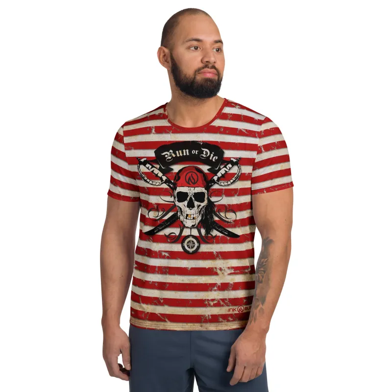Men's Pirate Tech Shirt sold by INKnBURN