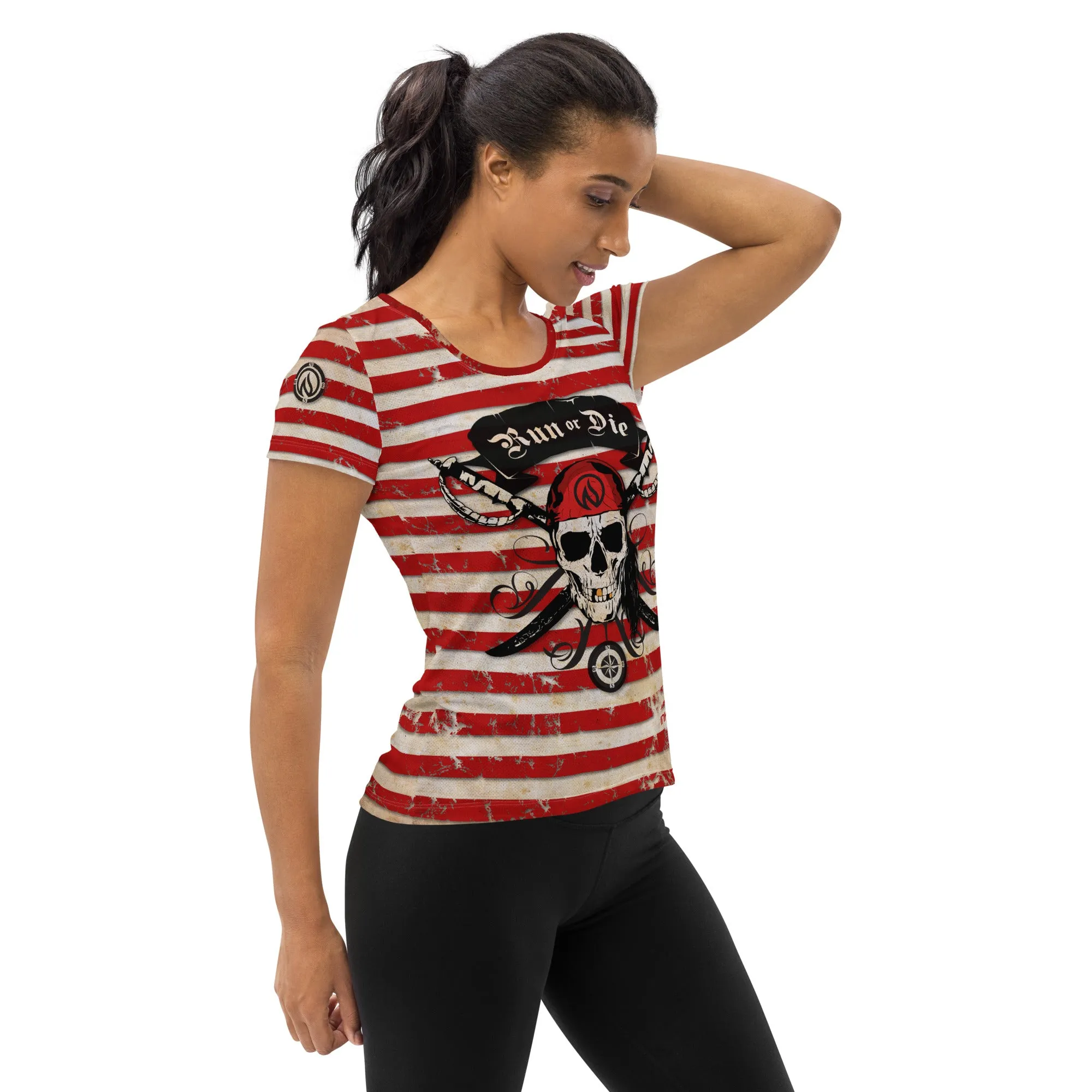 Pirate Scoop Neck Tech sold by INKnBURN product image thumbnail 4