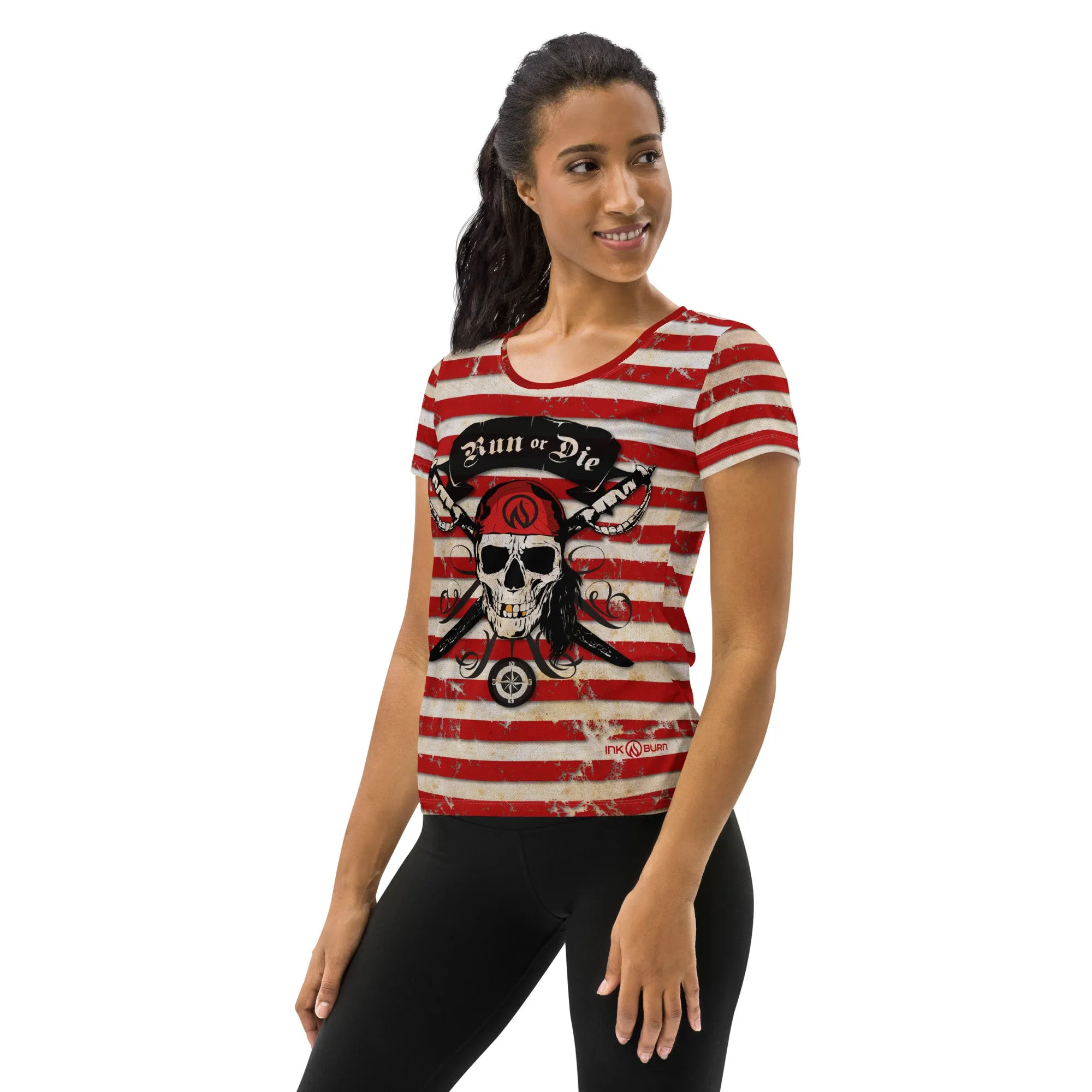 Pirate Scoop Neck Tech sold by INKnBURN product image thumbnail 3