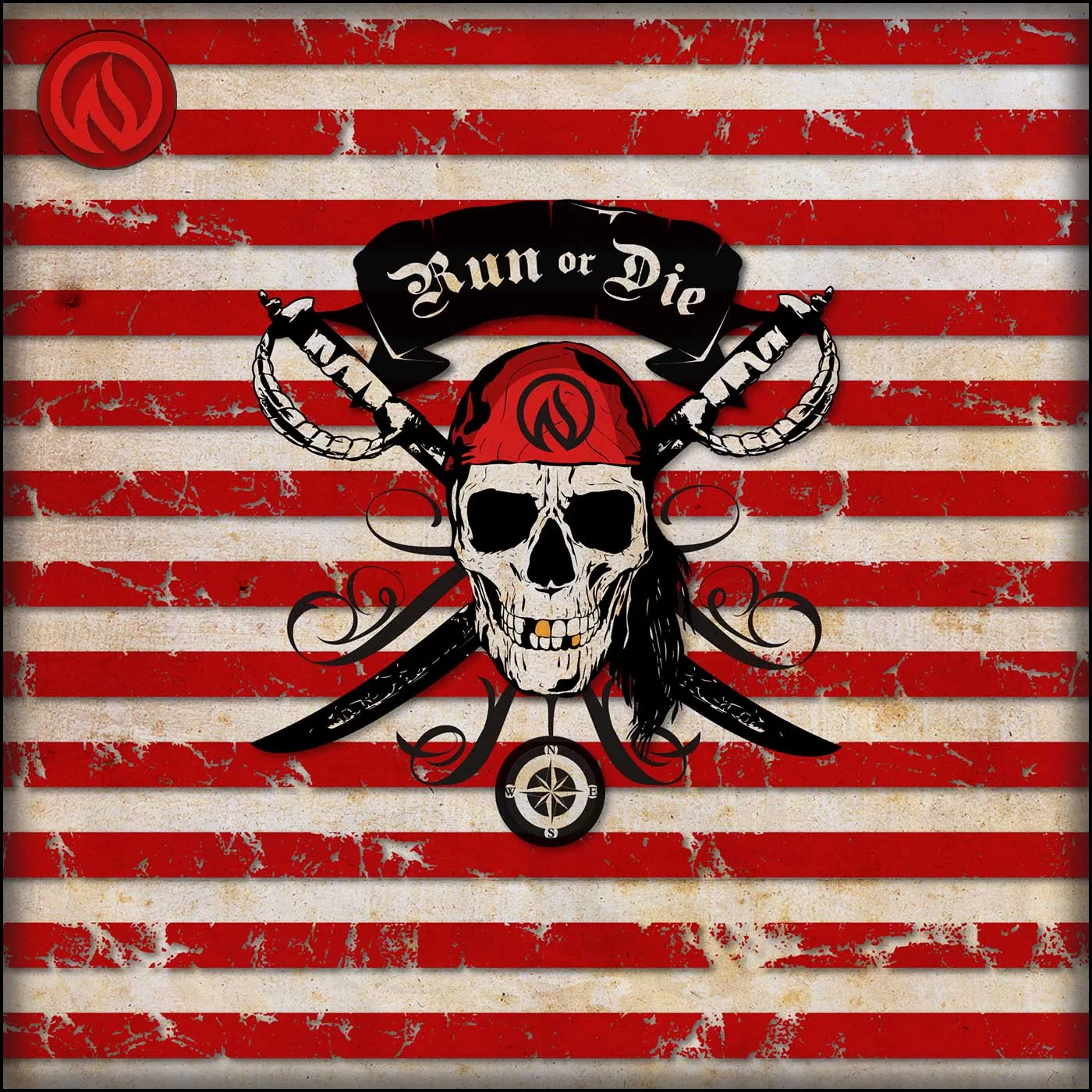 Pirate Scoop Neck Tech sold by INKnBURN product image thumbnail 5