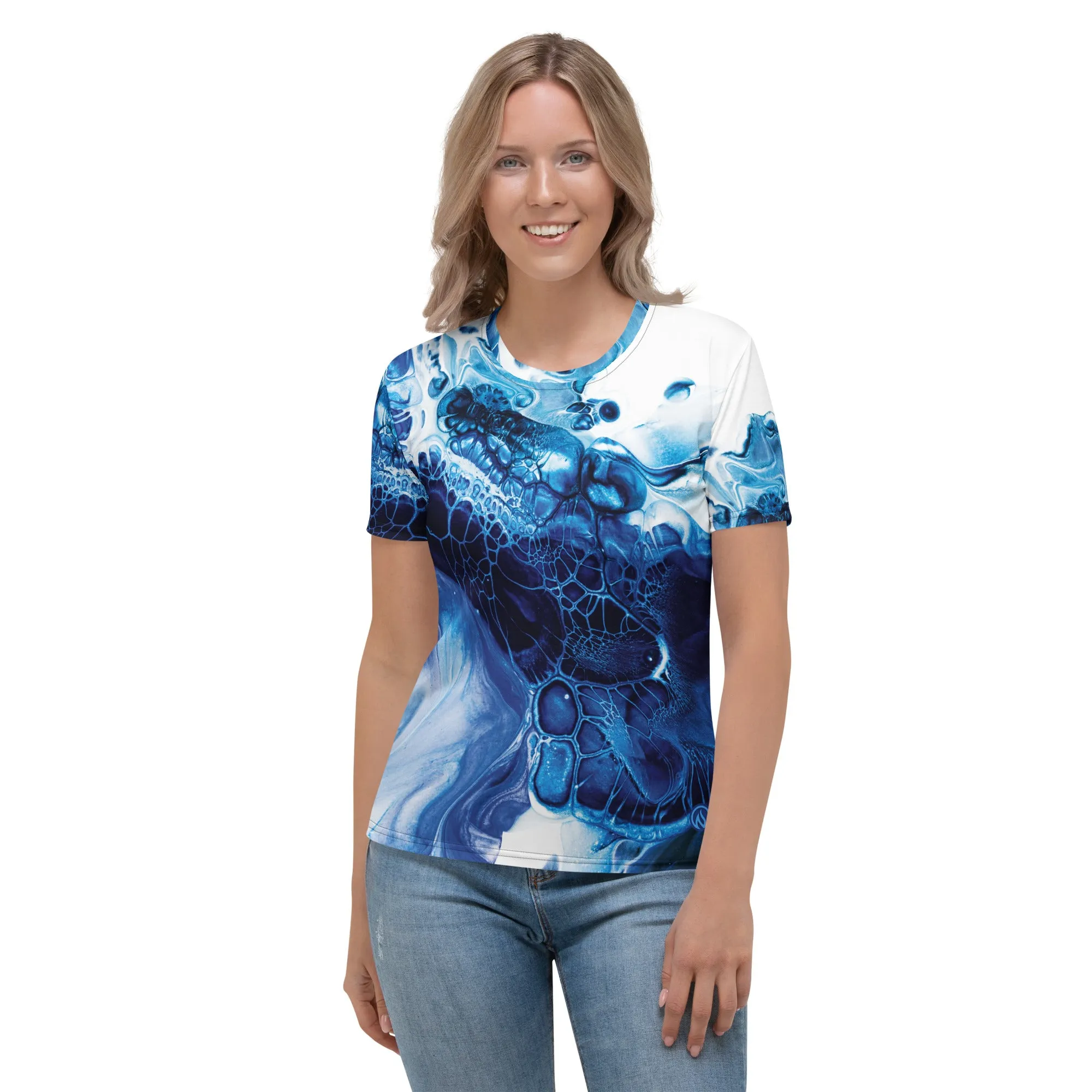 Blue Ink T-Shirt AOP sold by INKnBURN